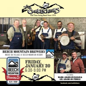 the corklickers at beech mountain brewing company