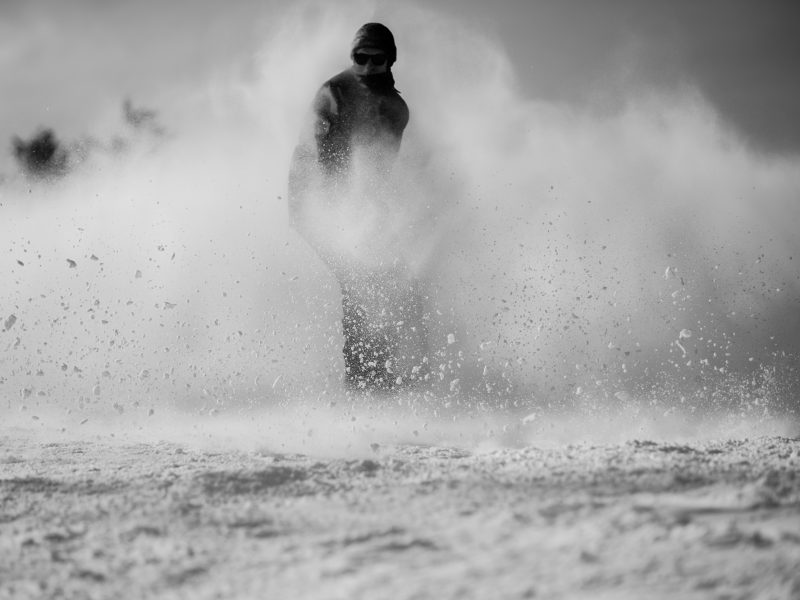 fresh snow at beech mountain