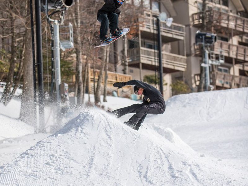 Beech Mountain banked slalom