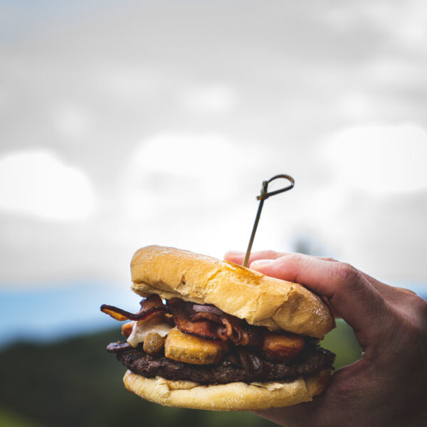 Cheeseburger at Beech Mountain Brewing Co.